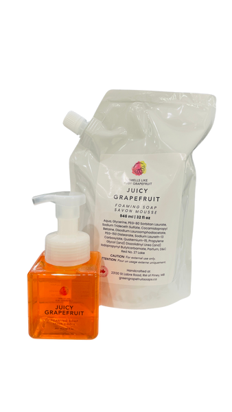 Juicy Grapefruit Foaming Hand Soap