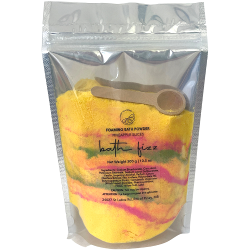 Pineapple Slices Bath Fizz